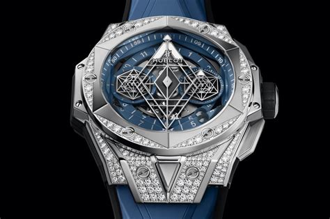 Hublot Big Bang Unico Sang Bleu Ii Blue Pave 